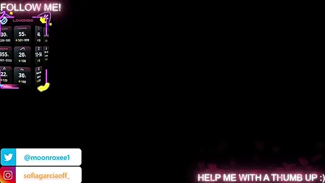 Moonroxe  online show from October 8, 2:25 pm