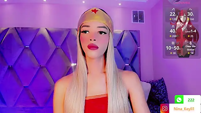 Nina Keyli online show from October 11, 7:56 pm