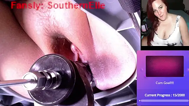 Snapshot of SouthernElle1 chatting on April 30, 12:28 am SouthernElle1 online show from April 30, 12:28 am