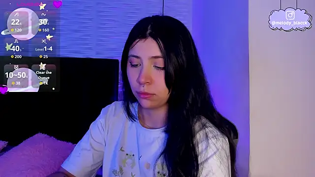 Melody Black  online show from January 9, 8:32 pm