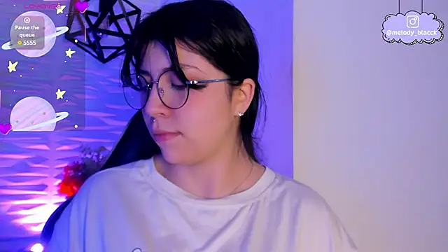 Snapshot of Melody_Black_ chatting on February 1, 2:48 pm Melody Black online show from February 1, 2:48 pm