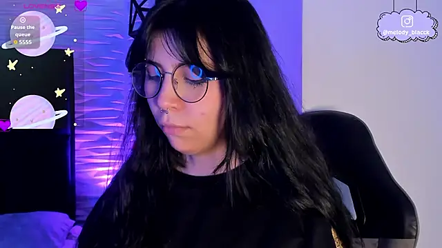 Snapshot of Melody_Black_ chatting on February 4, 8:03 pm Melody Black online show from February 4, 8:03 pm