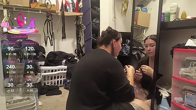 KinkyBratandDaddy online show from October 19, 3:18 am