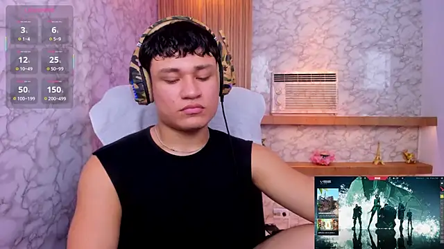 AndrewPeach  online show from January 8, 9:17 pm