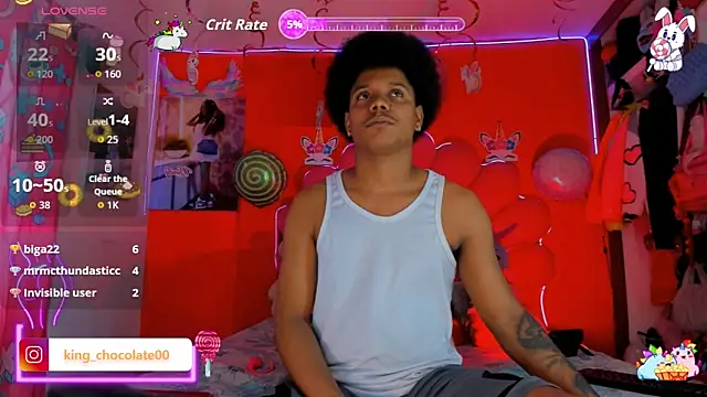 king chocolatexxx online show from November 13, 7:35 pm