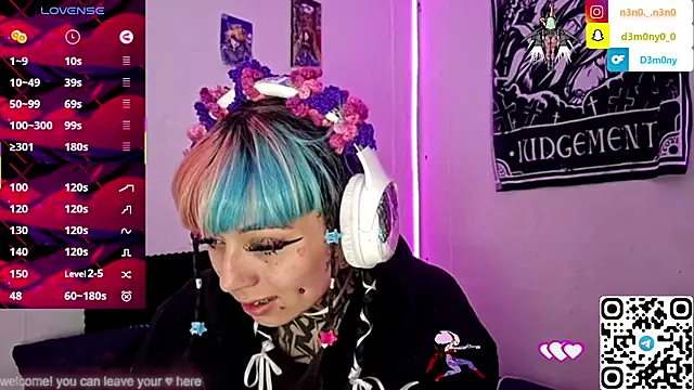 d3m0ny0 0 online show from November 29, 6:16 am