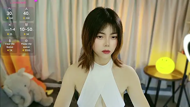 Snapshot of BlushDoll chatting on October 1, 9:26 am BlushDoll online show from October 1, 9:26 am