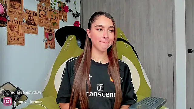 sammy devinne online show from October 20, 8:09 pm