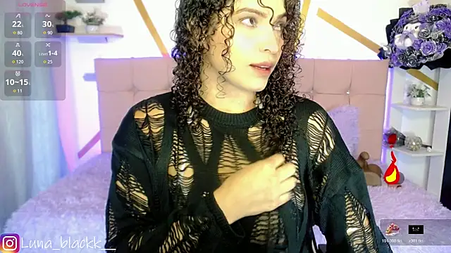 Luna blackk online show from November 25, 9:04 pm