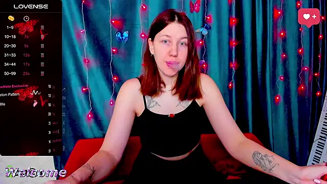 Haley Nikki online show from February 17, 1:24 am