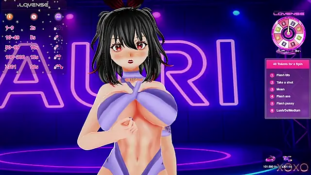 Auri Hikaru online show from October 1, 4:35 pm