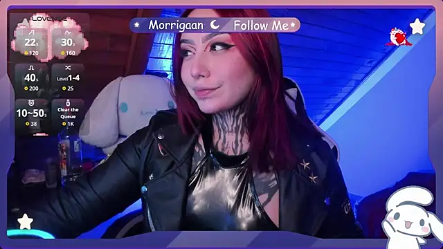  Morrigan  online show from February 14, 11:23 pm