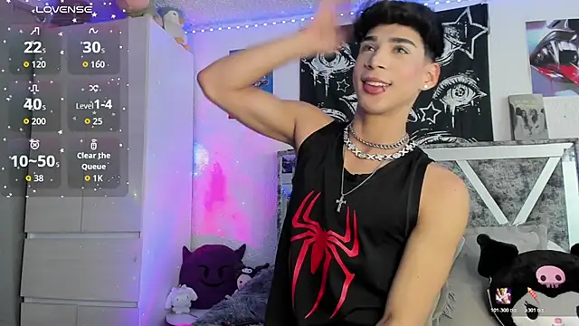 Snapshot of Dark_Boy26 chatting on February 7, 7:45 am Dark Boy26 online show from February 7, 7:45 am