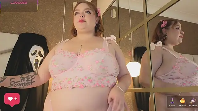 Miiss Bubble online show from October 23, 7:12 pm