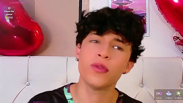 Axel  Evans online show from February 26, 1:10 pm