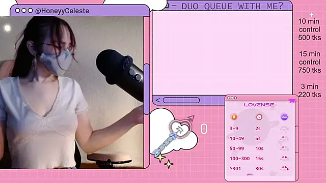 HoneyyCeleste online show from April 27, 8:18 pm