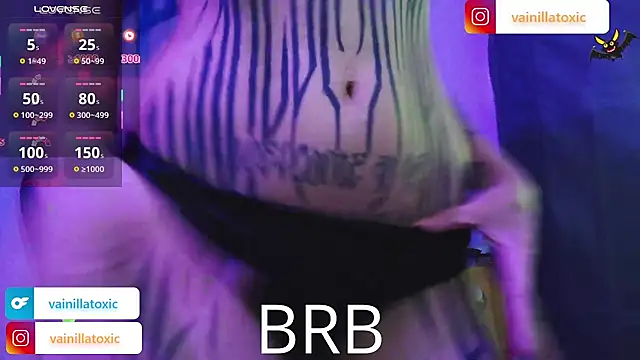 vainilla doll online show from March 2, 12:35 am