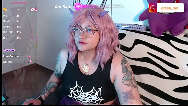 XxGreenGoodxX online show from March 11, 9:32 pm