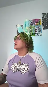 XxGreenGoodxX online show from April 2, 9:01 pm