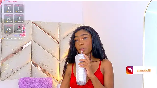 Snapshot of AlanaDoll chatting on November 13, 3:55 pm AlanaDoll online show from November 13, 3:55 pm