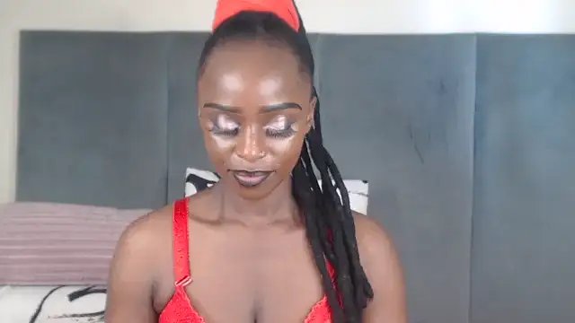 Snapshot of Jah-Queen chatting on March 6, 7:38 am Jah-Queen online show from March 6, 7:38 am
