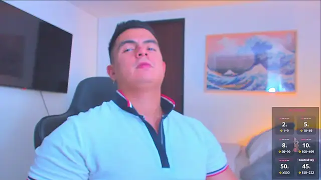 Snapshot of RJBarto chatting on April 6, 11:49 pm RJBarto online show from April 6, 11:49 pm