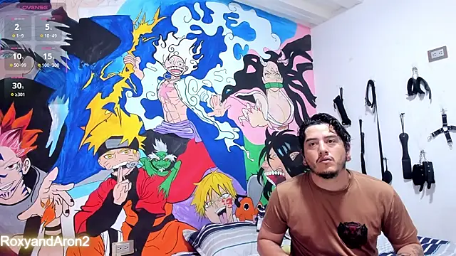 RoxyandAron2 online show from October 25, 3:07 pm