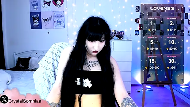 Crystal somnia online show from October 16, 2:45 am