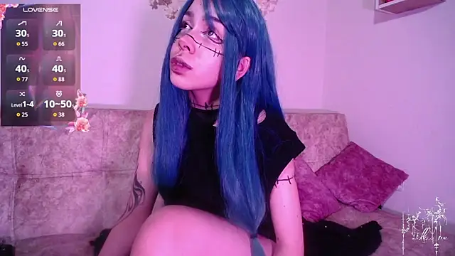 Snapshot of dark__nymph chatting on November 24, 2:22 am dark nymph online show from November 24, 2:22 am