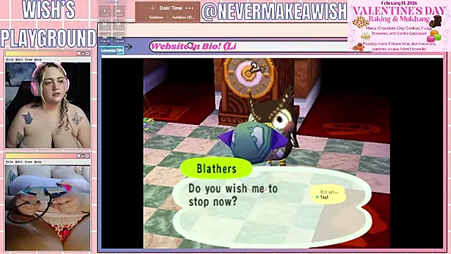 nevermakeawish online show from January 31, 7:11 pm