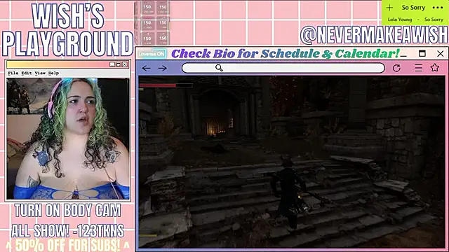 nevermakeawish online show from March 12, 4:29 am