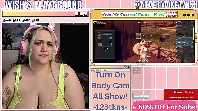 nevermakeawish online show from March 19, 9:13 am