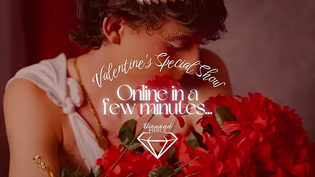 Snapshot of Diamond_Piarce chatting on February 15, 4:20 am Diamond Piarce online show from February 15, 4:20 am