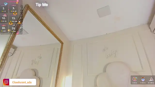 Cloedurant online show from October 17, 8:22 pm