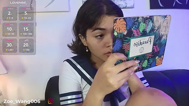 Zoe wang online show from October 17, 1:03 pm