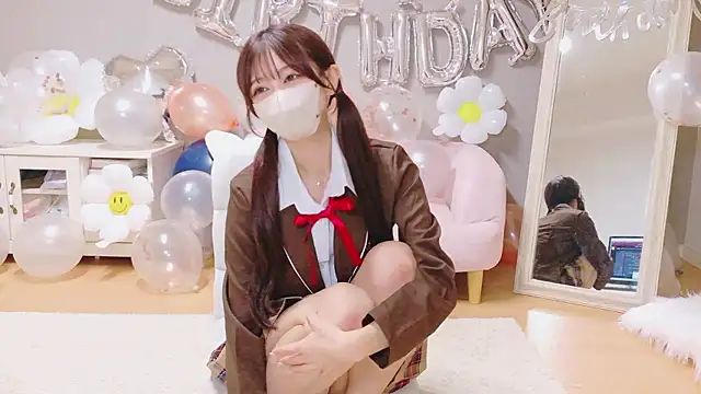 Yuna-ch online show from October 13, 10:37 am