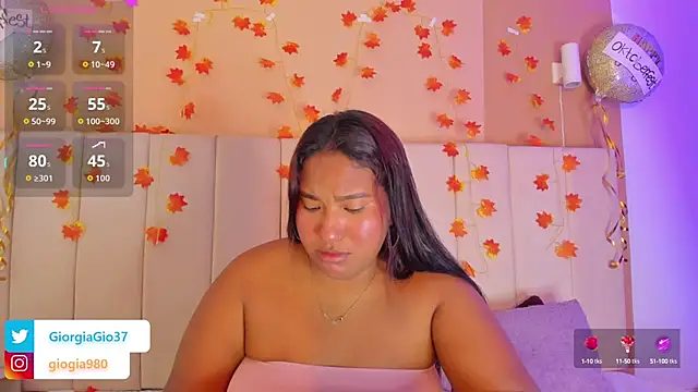 Giorgia 18 online show from September 23, 1:03 pm