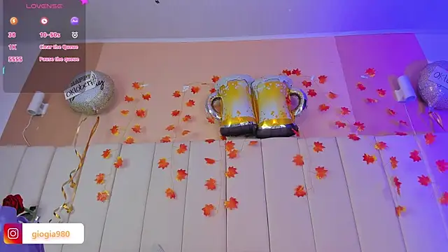 Giorgia 18 online show from September 26, 1:04 pm