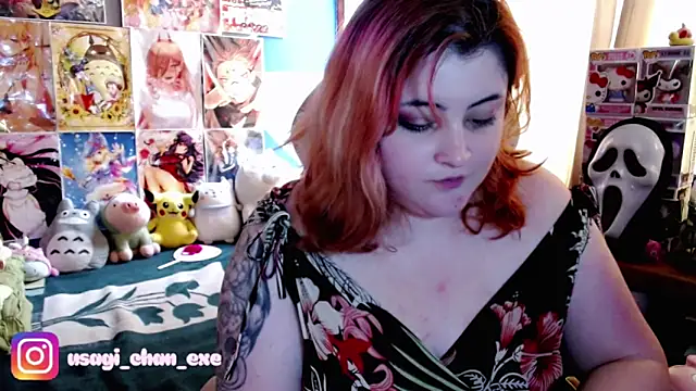 Snapshot of CuteUsagi chatting on September 18, 4:53 pm CuteUsagi online show from September 18, 4:53 pm