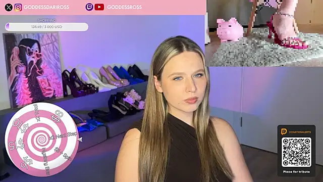 GoddessRoss online show from November 27, 7:27 pm