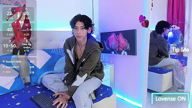 Snapshot of Thedoll_ethan7 chatting on October 30, 7:47 pm Thedoll ethan7 online show from October 30, 7:47 pm