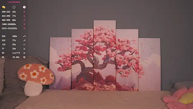 KissieKat online show from November 12, 7:09 am