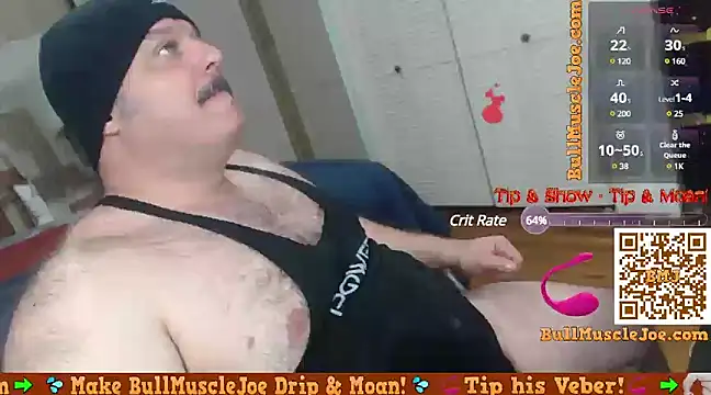 bullmusclejoe online show from December 12, 2:48 am