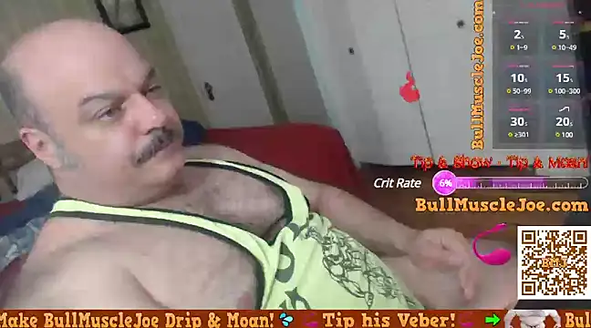 bullmusclejoe online show from December 18, 7:08 pm