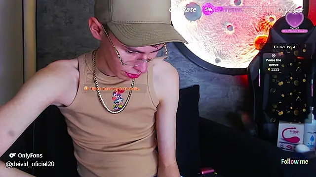 Deivid oficial20 online show from January 6, 8:12 pm