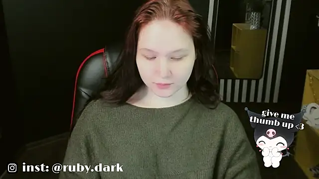 Ruby Dark online show from October 2, 6:31 am