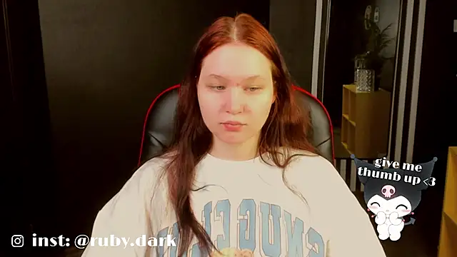 Ruby Dark online show from October 8, 5:49 am