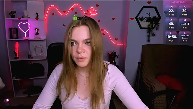 veronica bubble online show from March 24, 1:43 am