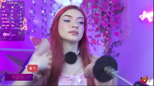 LucyGray online show from August 1, 9:35 pm