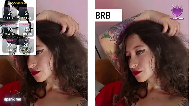 Roshhell1 online show from October 15, 9:09 am